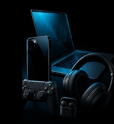 Smartphone, notebook, console e fones de ouvido
